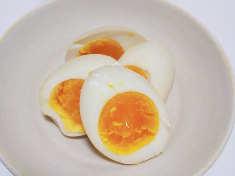 簡単半熟煮卵